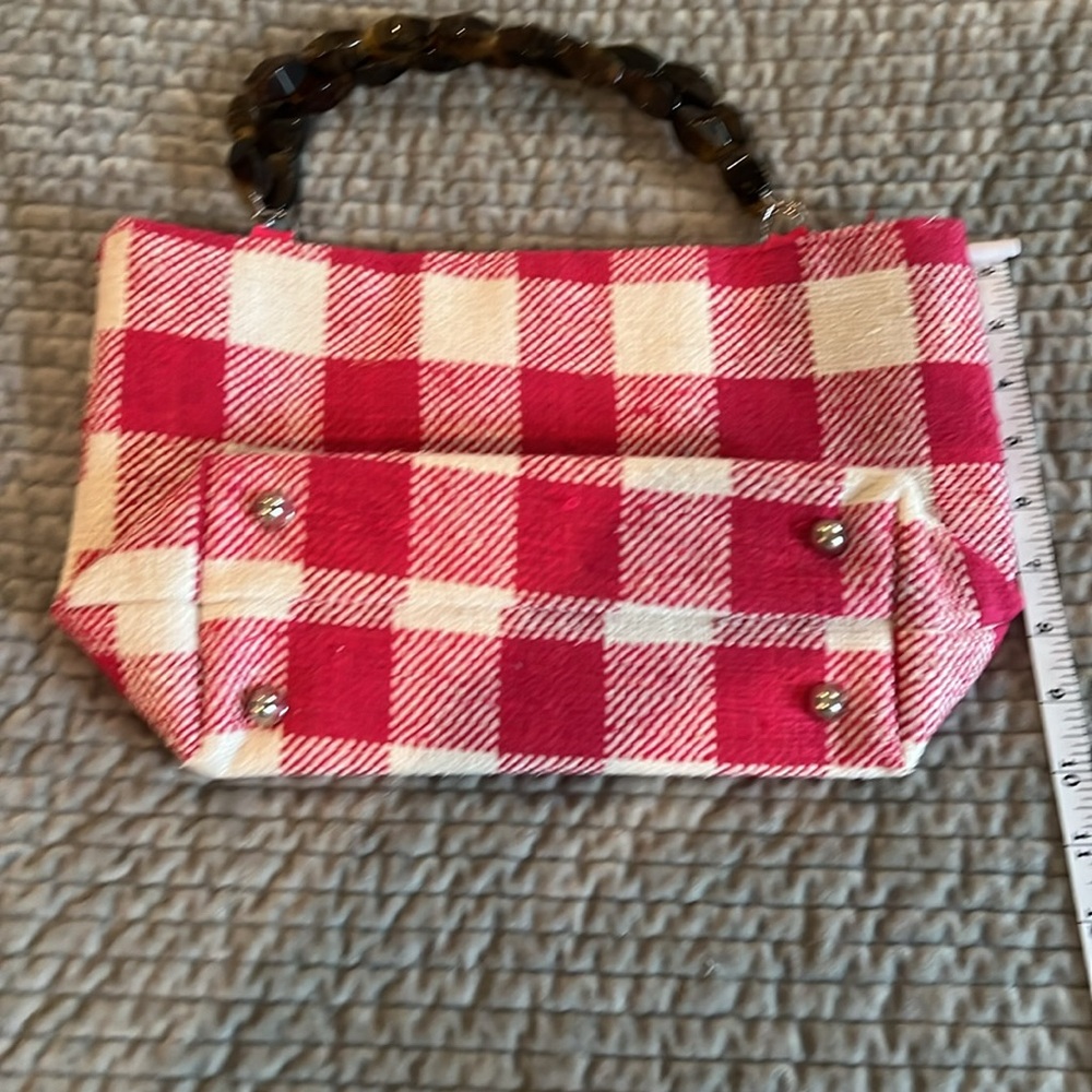 Pink & Cream Handbag - Picture 2 of 8